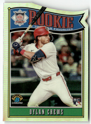 Topps MLB 2025 Bowman Chrome No. ROY-1 Dylan Crews Rookie