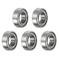 5Stk MR137ZZ Rillenkugellager 7X13X4Mm Chromstahl Miniatur-Lager, P6 (Abec 3)