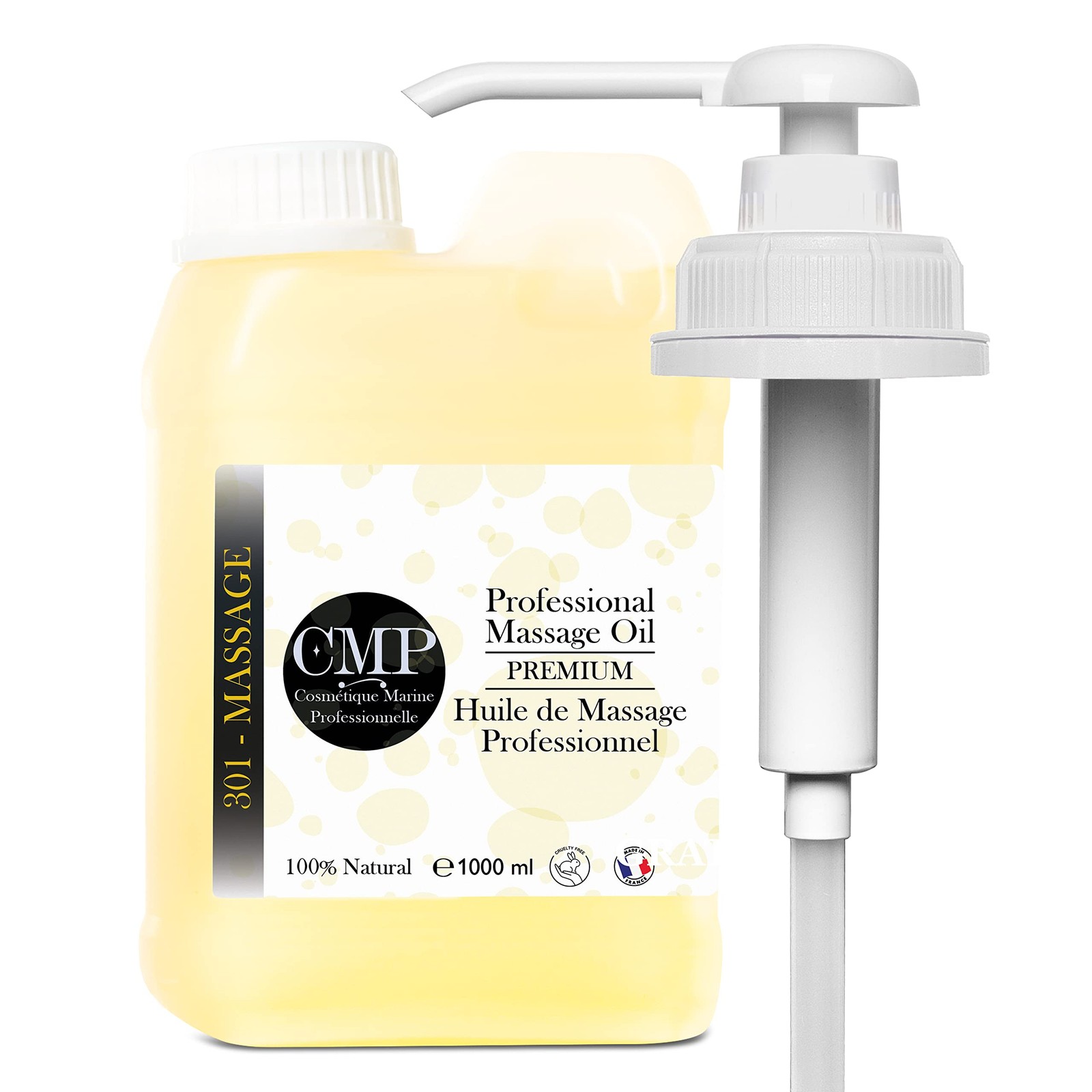 Olio da Massaggio Professionale Dispenser Gratis Formato Economico Ideale per