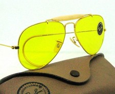 Occhiali da sole Ray-Ban USA vintage NOS anni 70 B&L Aviator Kalichrome nuovi rarissimi 58mm