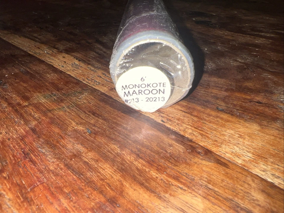 Top Flite Monokote Covering Maroon New # TOPQ 0213 - Image 2 of 2