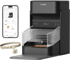 Automatic Cat Feeder with Collar Sensor & App Control for Multi-Cat Homes