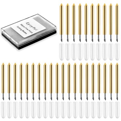 Eyryfui 30Pcs Fine Point Blades Compatible with Cricut Maker 3/Maker 4/Explor...