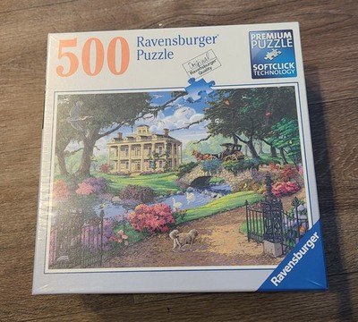 Ravensburger 2016 Visiting The Mansion 500 Piece Jigsaw Puzzle SEALED