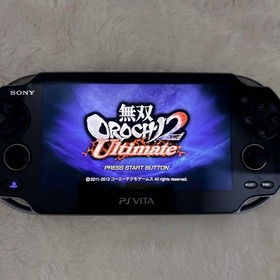 Excellent Sony PlayStation PS Vita  PCH-1000 Crystal Black CIB