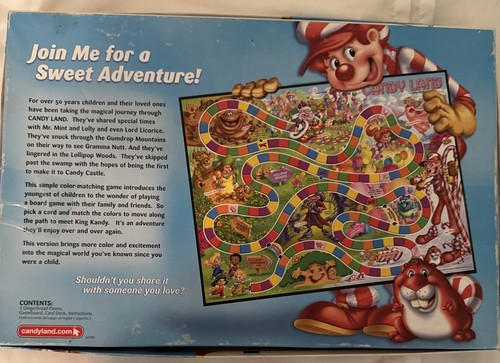 Candy Land COMPLETE Milton Bradley 2005 Kids Children's Classic Board Game - Picture 11 of 11
