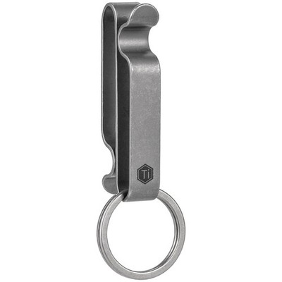 [Keyunity] Titanium Keychain Km00 Rg Belt Clip For Men, Double-Sided Use, With _