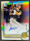 2022 Bowman Chrome Jackson Merrill Prospect Auto Refractor #298/499 Padres