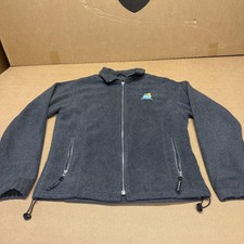 Vintage Yahoo Jacket Mens Small Gray Fleece Full Zip Do You Yahoo 2002 Promo