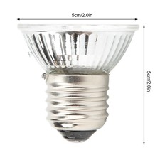   Warm Light 25W UVB Reptile Heat Lamp Bulbs Full Spectrum Energy Saving