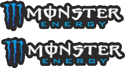 2 X GROSSE 12'' MONSTER AUFKLEBER STICKER