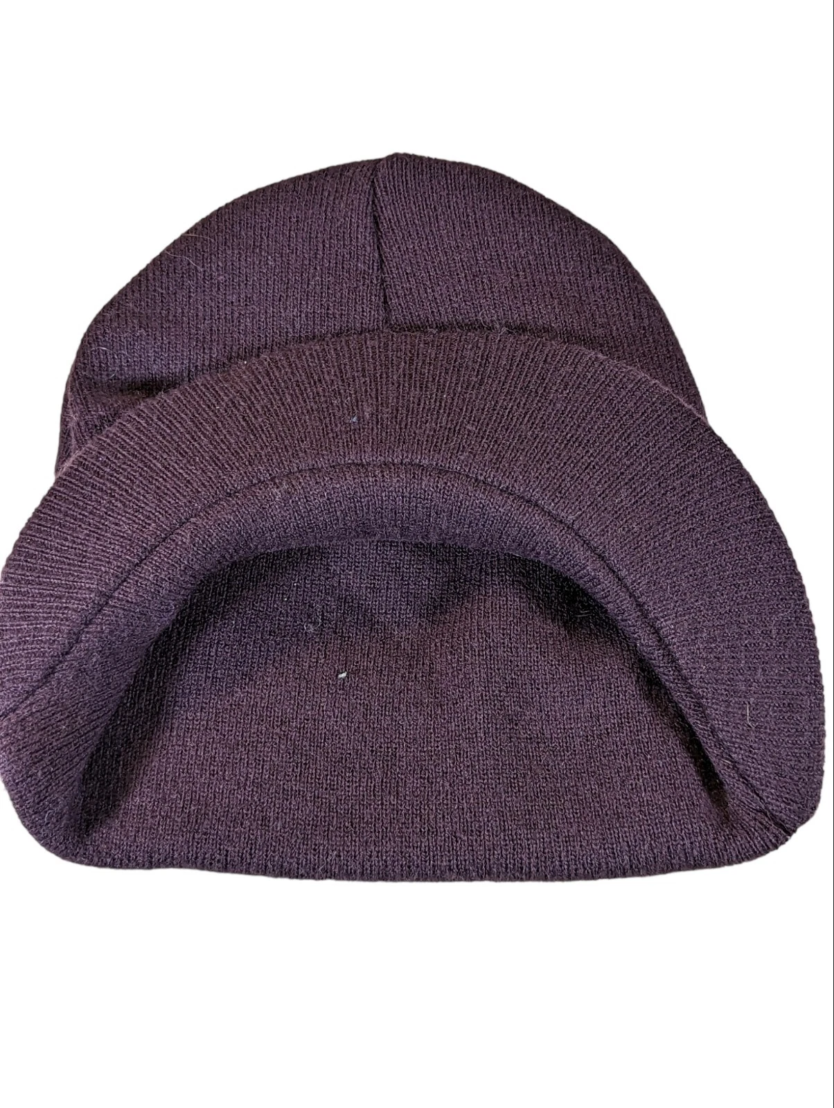 Vintage Timberland Beanie Brim Hat Outdoor Burgundy USA Maroon Og Rap HTF