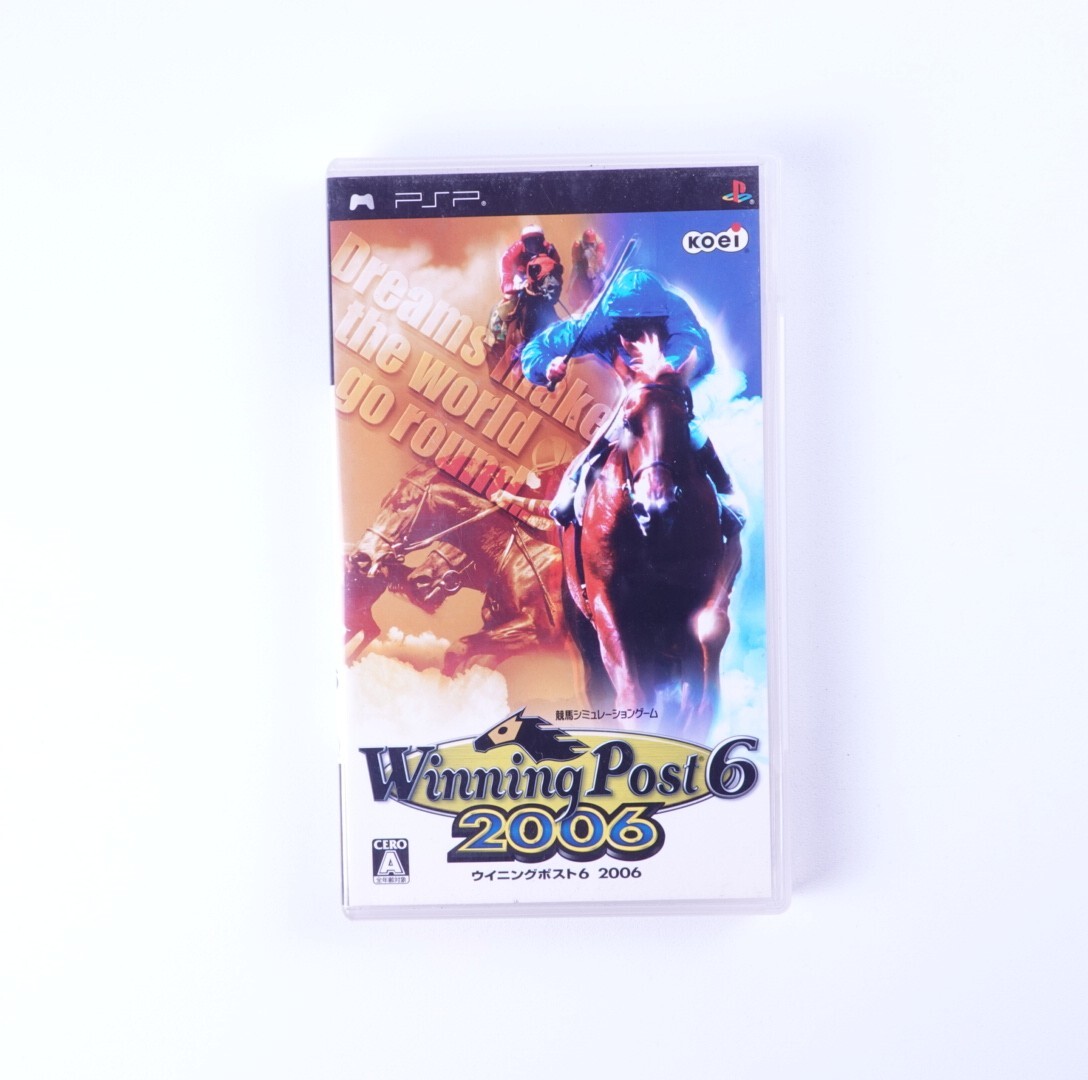Winning Post 6 2006 PlayStation Portable PSP Japan Import US