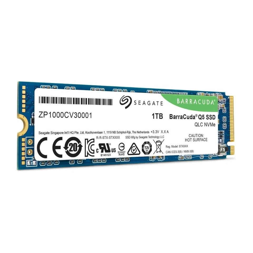 Seagate Barracuda Q5 1TB SSD PCIe NVME M.2 Solid State Drive , ZP1000CV30001-RC - Image 4 of 4