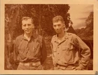 Vtg Color Photo 1942 WW2 US Army Soldiers Men 113th Engineers Camp Livingston LA