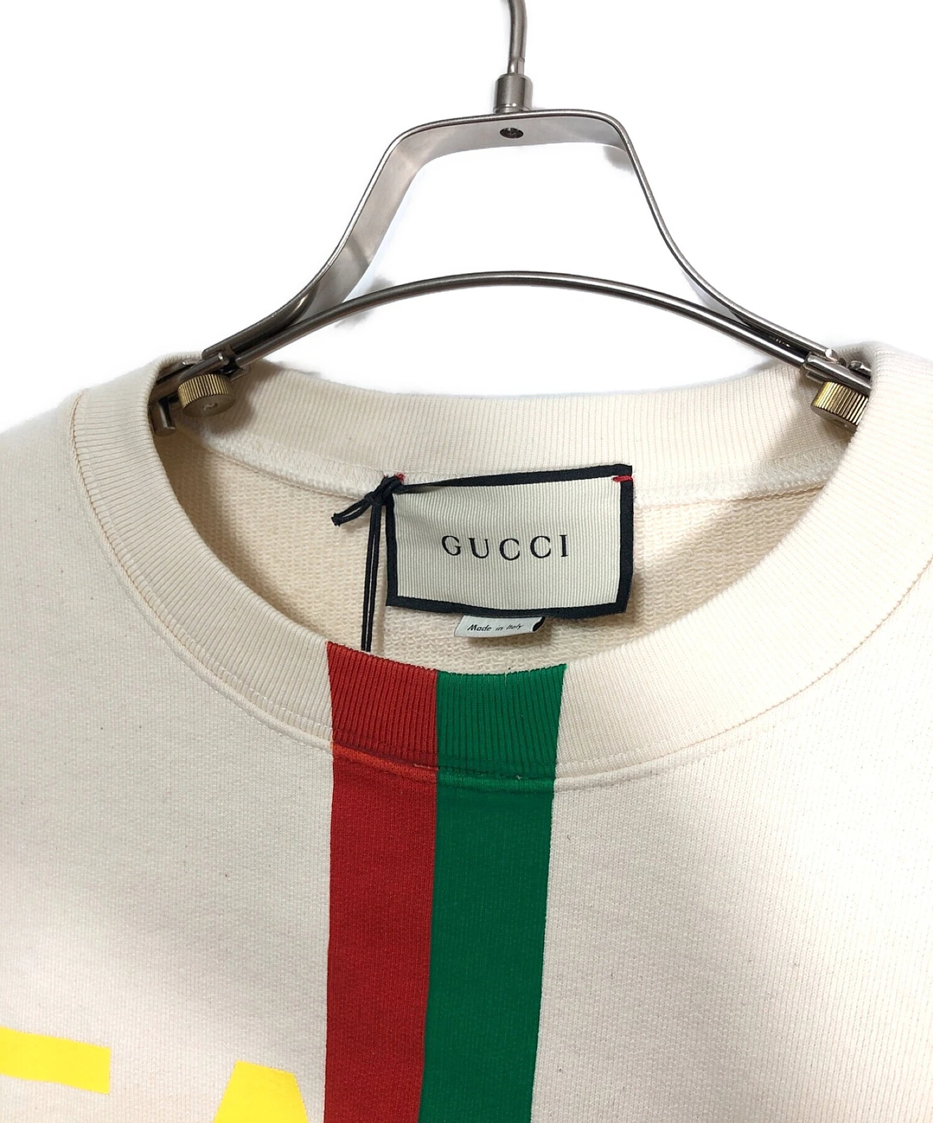 GUCCI Print sweatshirt Men's size: S Ivory 635847 - Picture 3 of 3
