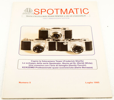 SPOTMATIC GESCHICHTE UND TECHNIK DER ASAHI PENTAX MIT SCHRAUBE UND BAJONETT, NR. 5 JUL '95