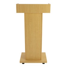 Mobile Conference Presentation Stand, Portable Classroom Standing Desk Podiums