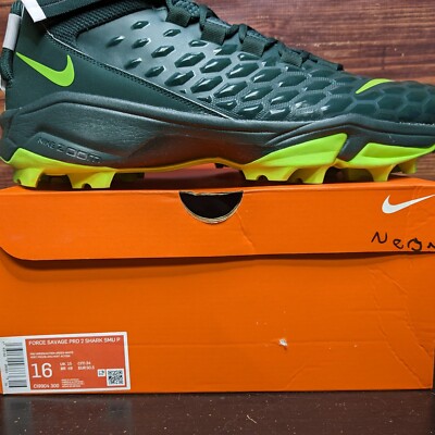 Nike Force Savage Pro 2 Mid Shark Men\'s 16 Michigan State PE football cleats Nike Force Savage Pro 2 Shark Men main image 3