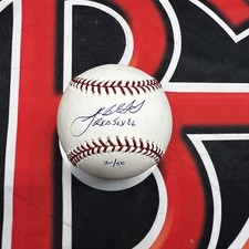 Josh Beckett Autographed Boston Red Sox OMLB Red Sox 06 Inscription JSA SIGNED