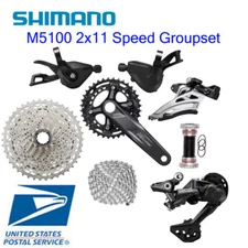 Shimano Deore M5100 2x11 Speed 36-26T 170 175 11-42T Groupset 