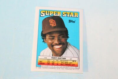 1988 Topps Super Star Sticker Back Card Complete Finish Fill Your List Set U-Pic