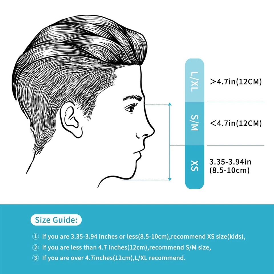 Full Face Snorkel Mask 180° Panoramic View Anti-Fog Anti-Leak Diving Men&Women - image 2 of 4