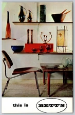 Postcard Bett's Home Furnishings Pearl River NY Advertising P17