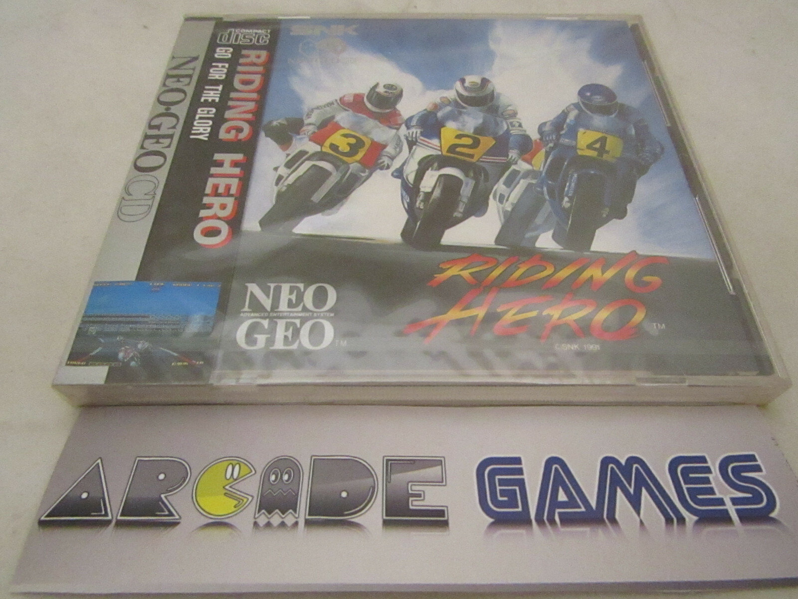 RIDING HERO NEO GEO CD SNK NEUF (vendeur pro)
