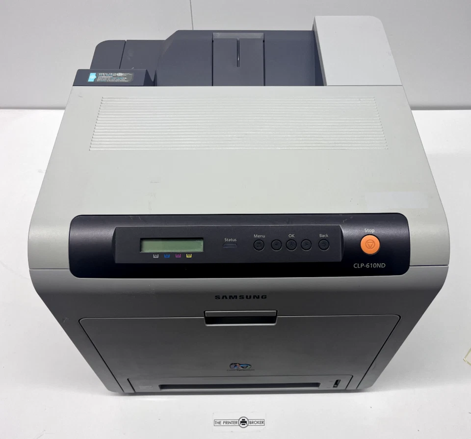 Samsung CLP-610ND A4 Colour Laser Printer CLP-610ND/XEU - Image 3 of 4