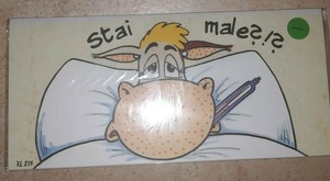 Dettagli Su Biglietto Di Auguri Buona Guarigione Convalescenza Colorati Con Frase Simpatici