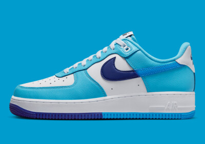 Nike Air Force 1 \'07 LV8 Split Light Photo Blue Mens Sz 10 Streetwear Retro Y2K Nike Air Force 1  main image 3