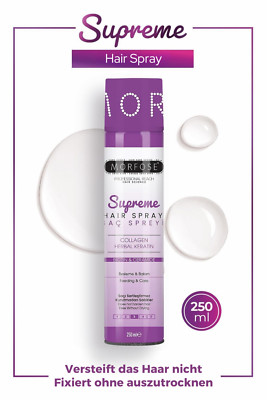 Morfose Supreme Haarspray 250ml   Mittlerer Halt   Styling & Pflege Hair Spray