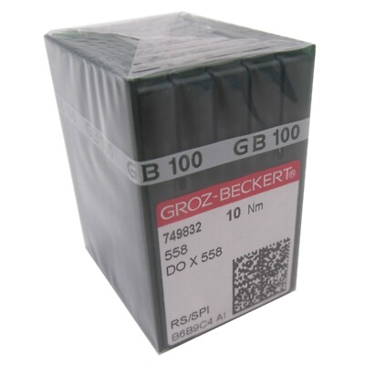 100PCS Groz-Beckert DOX558 Nadel für ADLER 558 BROTHER B980 B981 JUKI MEB-3200