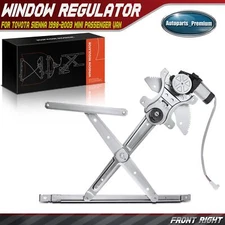 Power Window Regulator with Motor for Toyota Sienna 1998-2003 MPV Front Right RH