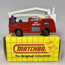 Matchbox Lesney England Snorkel Fire Engine