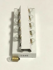 10 1445 light bulbs 18 Volt Bayonet Base bulb for Lionel Trains