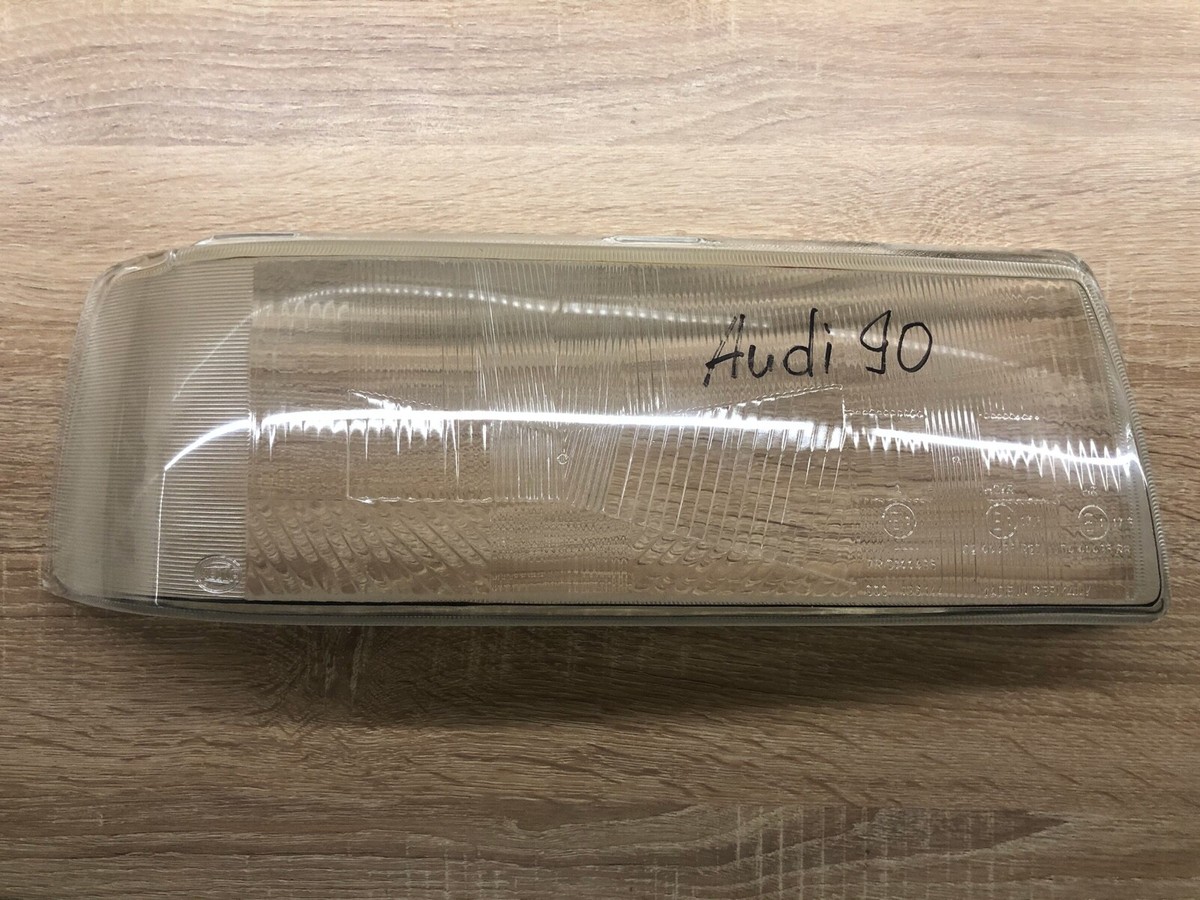 AUDI 90 COUPE FRONT RIGHT HEADLIGHT LENS GLASS HELLA 7R0144435 | eBay