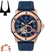 Bulova 98A227 Marine Star Automatic 20 ATM *FREE SHIPPING*