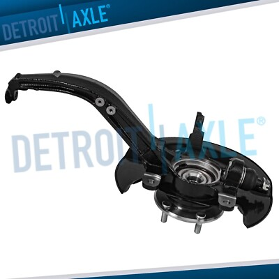 #ad Front Left Steering Knuckle amp; Wheel Hub Bearing for 2003 2007 Honda Accord 2.4L $121.47