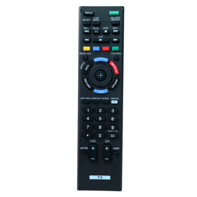 Replacement Remote Control For Sony Smart TV - Compatible With KDL-60W610B & XBR-55X800B