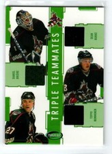 2002-03 Parkhurst #TT20 Sean Burke/Daniel Briere/Teppo Numminen /60 (ref 219598)