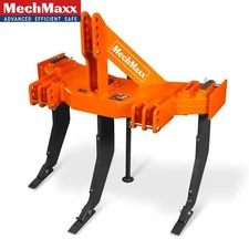 Heavy Duty 3 Shank Subsoiler Plow Ground Ripper 3 Point Cat1&2 Hitch Type, SS3S