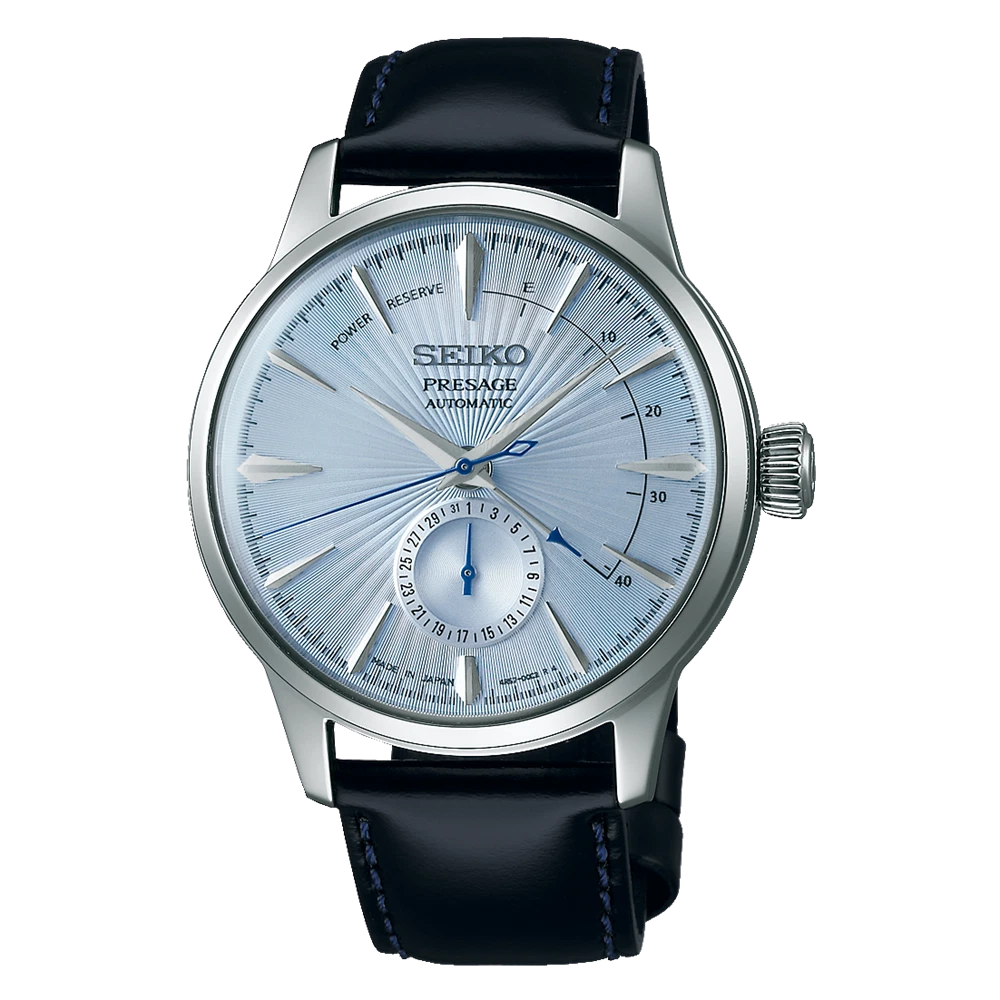 Pre-owned Seiko Presage Cocktail Midnight Mockingbird Automatic Men's Watch Ssa343j1