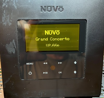 Clavier Mural De Contrôle Nuvo Essentia NV-E6GCP-DC Blanc - Occasion En Bon état De Marche