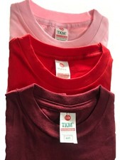 3 Pack Tee Plain Juvy Unisex Kids T-shirt 3 PCS assorted PACK All color sizes