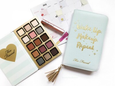 Original Too Faced Best Year Ever Pretty Little Planner 2018 Palette Mascara Set.