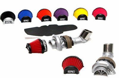 RC 1/10 Scale TURBO CHARGER EXHAUST W/ INTAKE Extreme Turbo 1 -RED-