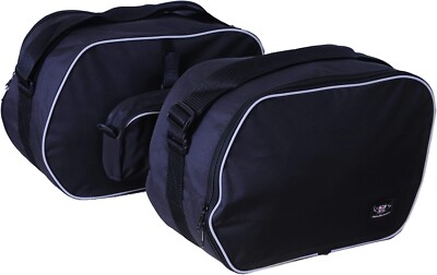 Pannier Liner Innentaschen Motorrad Triumph Tiger Sports 800 Paar Schwarz Neu