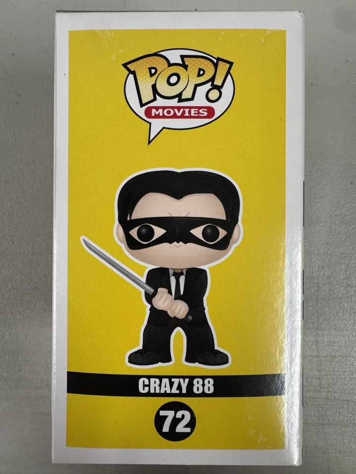 Crazy 88 #72 ~ Kill Bill ~ Vinilo Funko Pop ~ Ejército de Japón de O-Ren Ishii ~ Películas Foto 4 de 4